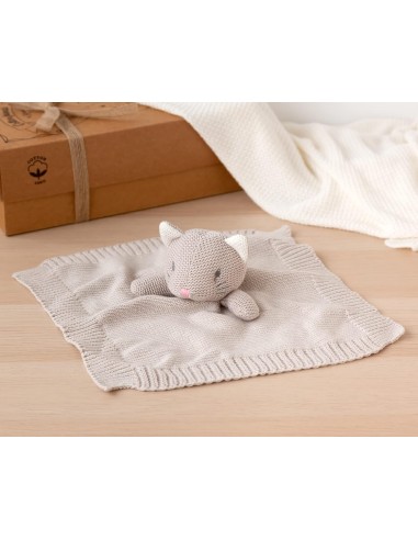 Kiokids Doudou Gattino in Cotone - Comfort e Gioco per Bambini