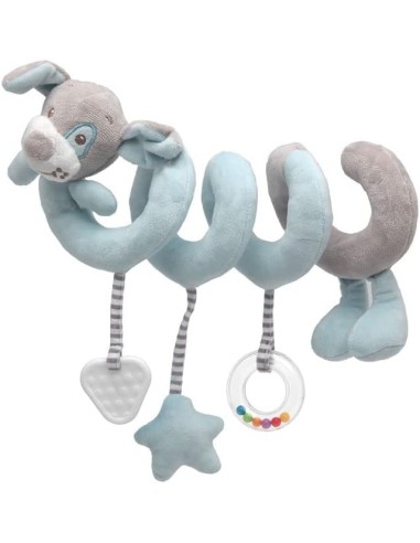 Kiokids Peluche Spirale Cane Blu | Shop in Casa