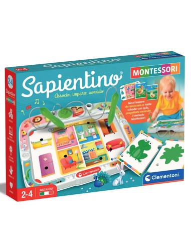 SAPIENTINO 16467 TESSERE INTERATTIVE MONTESSORI