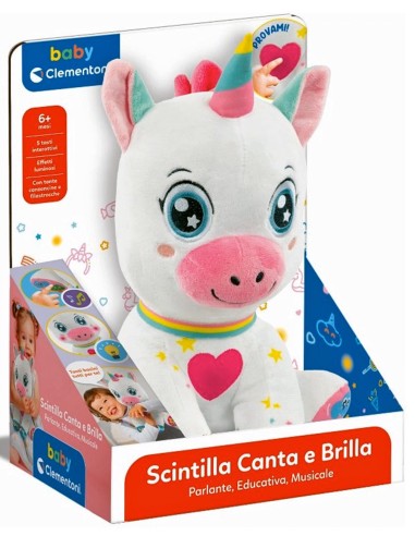 BABY 17962 SCINTILLA UNICORNO CANTA E BRILLA