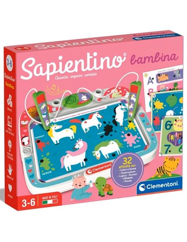 SAPIENTINO 16473 BAMBINA TESSERE INTERATTIVE