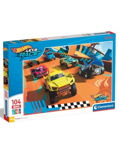 HOTWHEELS 25762 MAXIPUZZLE 104PZ