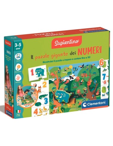 SAPIENTINO 16875 PUZZLE GIGANTE DEI NUMERI