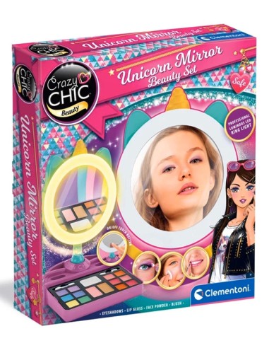 CRAZY CHIC 18855 BEAUTY SET SPECCHIO UNICORNO