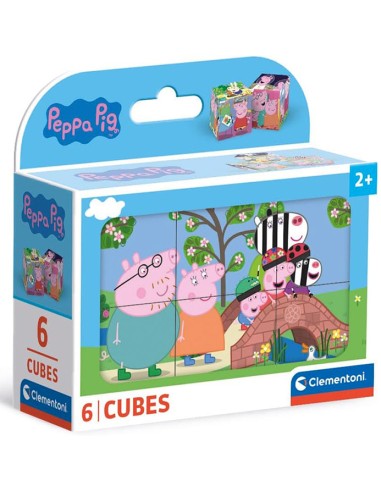 PEPPA PIG 40659 SET 6 CUBI