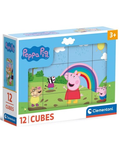 PEPPA PIG 41195 SET 12 CUBI