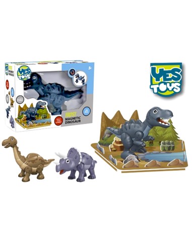 YES TOYS YES52215 DINOSAURI MAGNETICI ASSORTITI