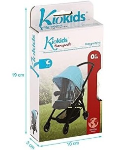 Zanzariera per Passeggino Nera Kiokids - Protezione Pratica e Sicura | shopincasa.it