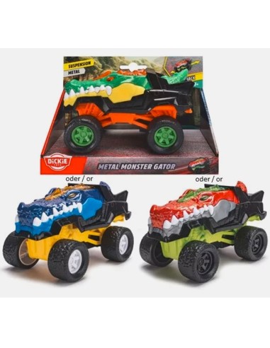 VEICOLO 203752020 METAL MONSTER GATOR 15CM ASSORTITO