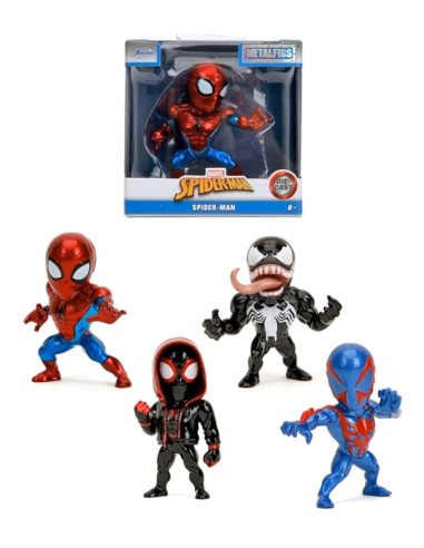 SPIDERMAN 253220007 FIGURA 6,5CM ASSORTITO METALLO