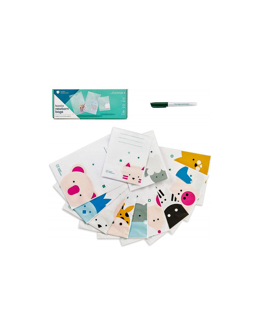 Koala Babycare Corredino Neonato Ospedale – Kit 12 Bustine per Cambio Bebè | shopincasa.it