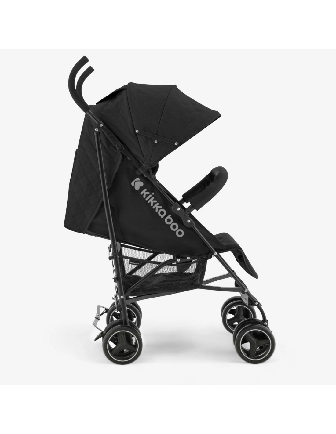 Passeggino Beetle Kikkaboo Nero | Chiusura Ombrello - Fino a 22 kg