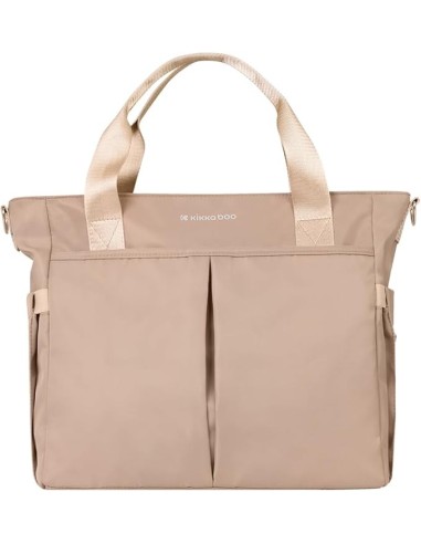 Kikkaboo Borsa per Pannolini Brielle Beige - Impermeabile con Tracolla | ShopInCasa