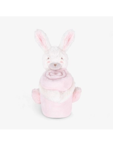 Rabbits in Love - Set Regalo Giocattolo e Coperta per Bambini