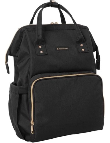 Borsa Fasciatoio Siena Kikkaboo Black e Gold - Shopincasa.it