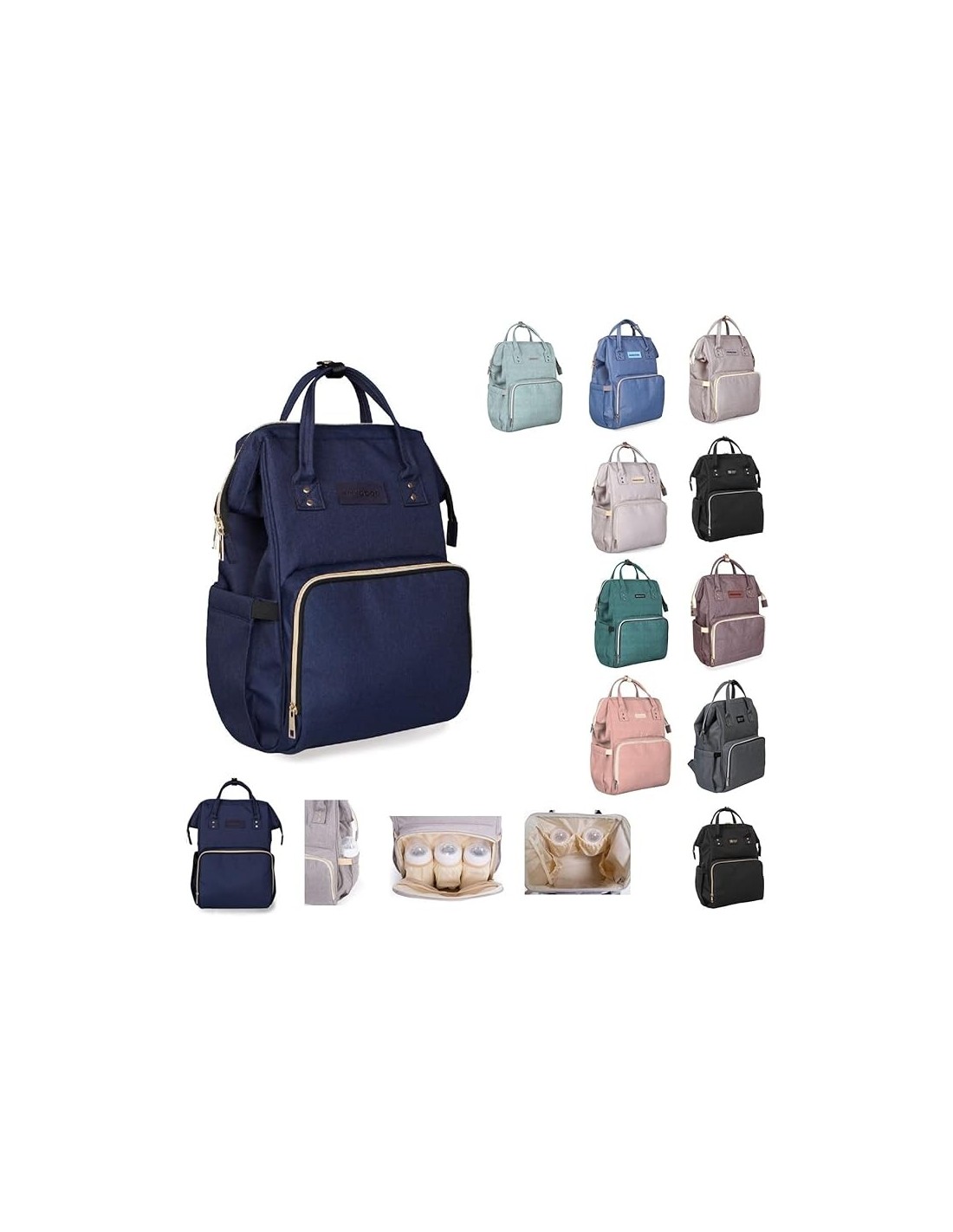 Borsa Fasciatoio Siena Navy - Maniglia Regolabile | Shop in Casa