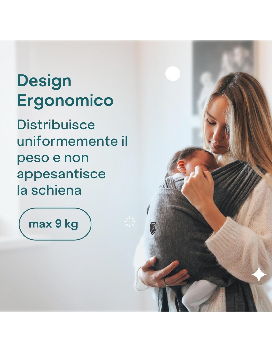 Marsupio Neonato Regolabile Koala Babycare - Shop in Casa