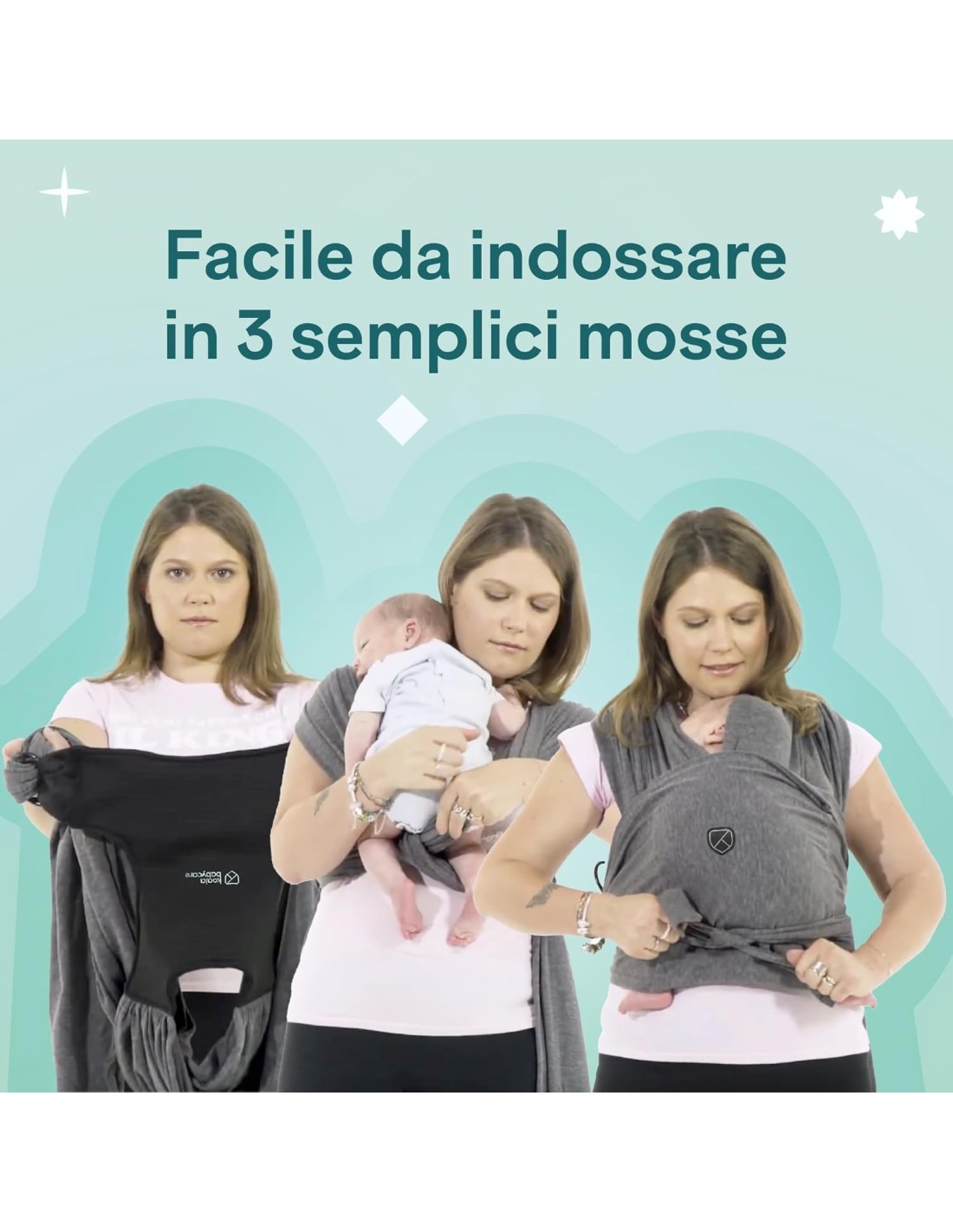 Marsupio Neonato Regolabile Koala Babycare - Shop in Casa