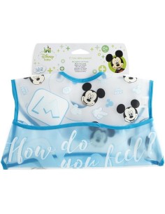 Bavaglino Lulabi Disney Mickey in Plastica per Neonati | shopincasa.it