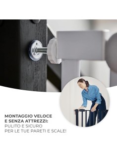 Kinderkraft LOCK&GO Cancelletto di Sicurezza - Shop in Casa