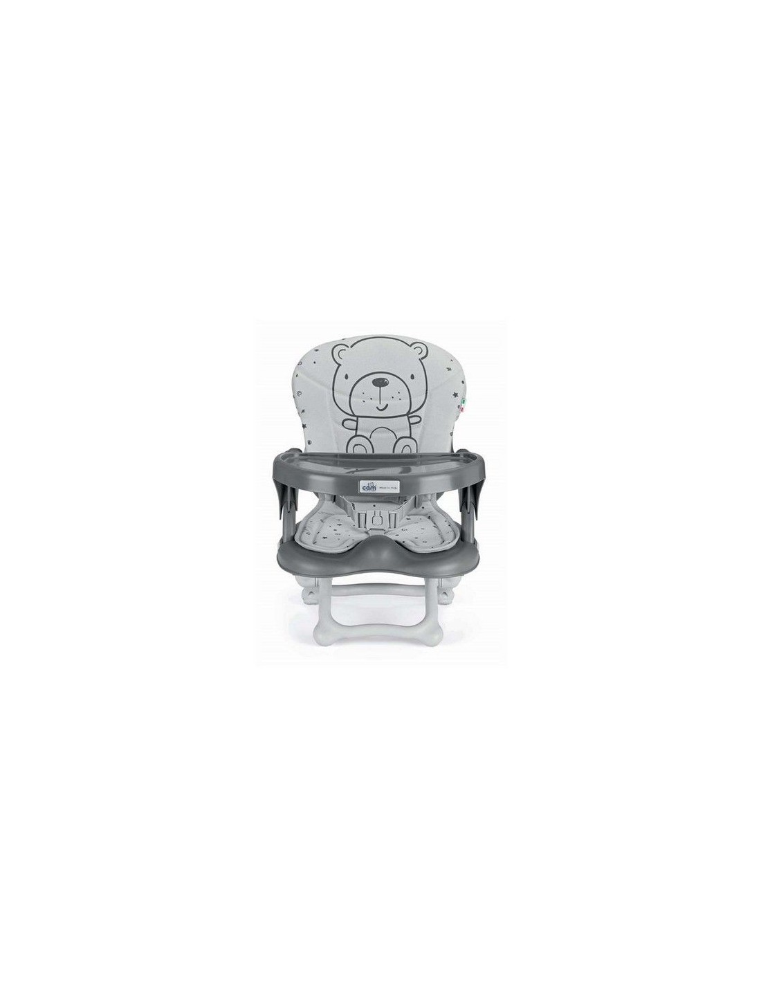 Seggiolino Rialzo da Sedia Smarty Pop TEDDY GREY 262 di Cam - Shop in Casa