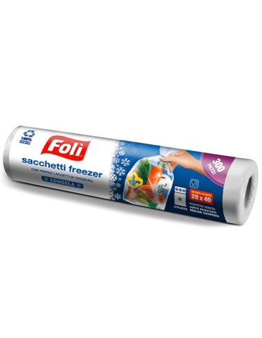 CONF 300 SACCHETTI FREEZER 28X40CM