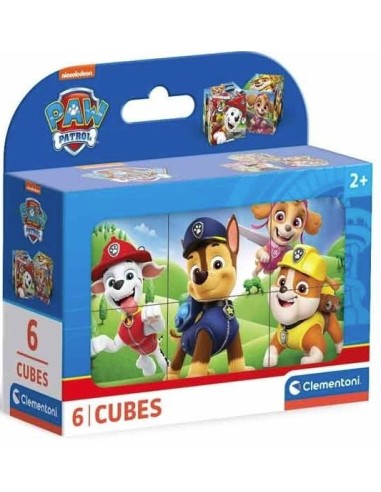 PAW PATROL 40658 SET 6 CUBI