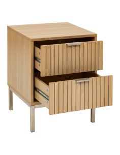 MOBILETTI E CONSOLE: vendita online Comodino "Tasso" 2 cassetti, dimensioni L. 40 x P. 40 x H. 52,5 cm, peso 11,450 kg, desig...