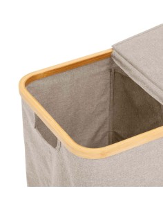 PORTABIANCHERIA: vendita online Portabiancheria 2 posti 53x33x54 cm, tessuto resistente, capiente, cesto organizer, pratico, ...