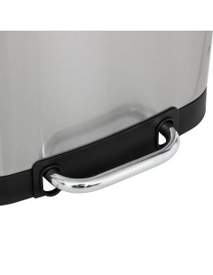 PATTUMIERE: vendita online Ariane bidone per rifiuti in acciaio inox 20 litri, dimensioni L. 53,3 x l. 30 x h. 30 cm, resiste...