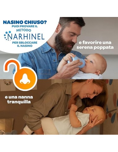 Narhinel Soluzione Fisiologica - 30 Flaconcini Monodose per Lavaggi Nasali | shopincasa.it