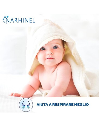 Narhinel Soluzione Fisiologica - 30 Flaconcini Monodose per Lavaggi Nasali | shopincasa.it