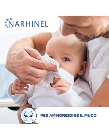 Narhinel Soluzione Fisiologica - 30 Flaconcini Monodose per Lavaggi Nasali | shopincasa.it