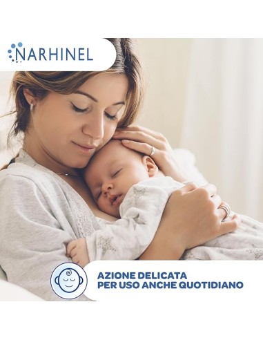 Narhinel Soluzione Fisiologica - 30 Flaconcini Monodose per Lavaggi Nasali | shopincasa.it