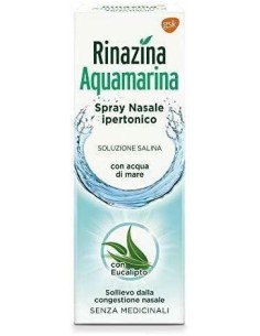 Aquamarina Spray Nasale Ipertonico 20 ml - Rimedio Naturale contro la Congestione | Shopincasa.it