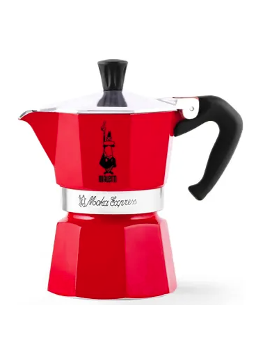 CAFFETTIERA MOKA EXPRESS 3TZ ROSSO