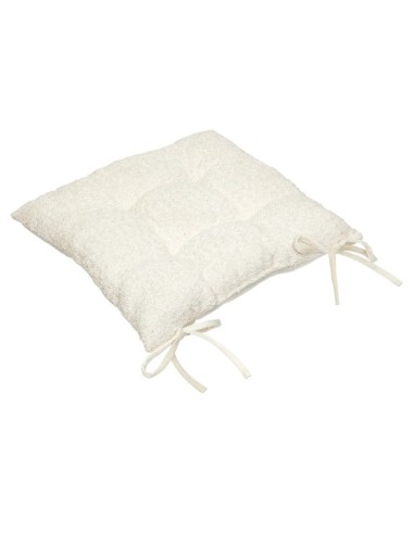 CUSCINI PER SEDIE - ARREDO: vendita online Cuscino per sedia Soana 38x38 cm, colore bianco, imbottitura in poliestere in offerta