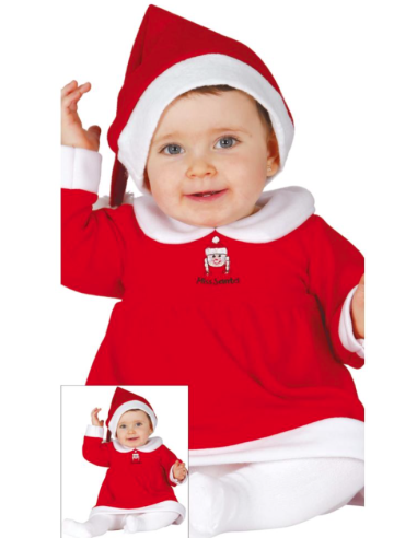 COSTUME 42521 MAMMA NATALE BABY 18/24 MESI