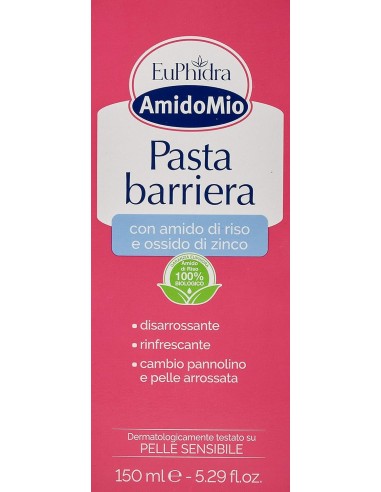 Amidomio Euphidra Pasta Barriera 150 ml - Protezione per la Pelle Delicata del Bambino | ShopInCasa