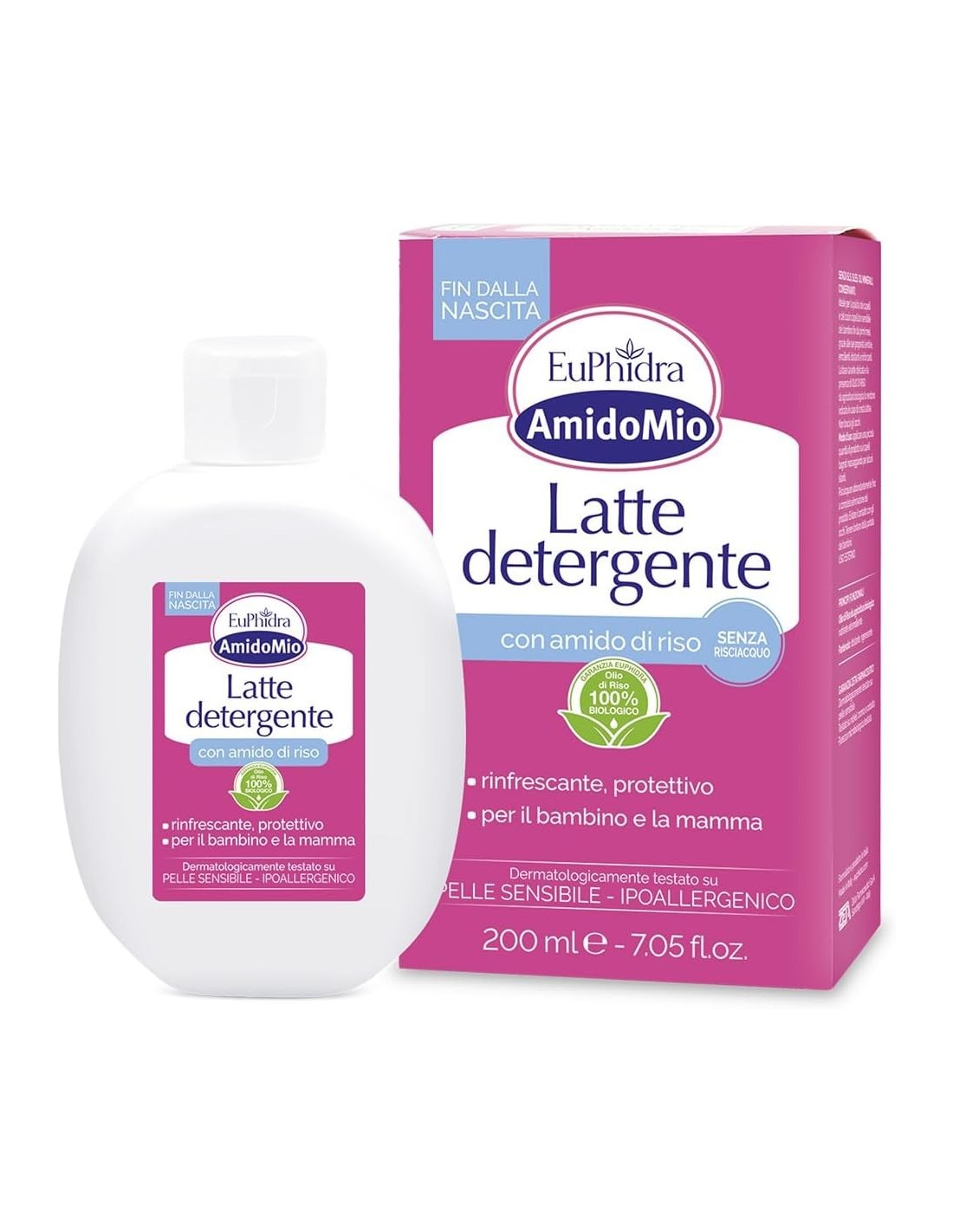 EUPHIDRA Latte Detergente 200ml | Shopincasa.it