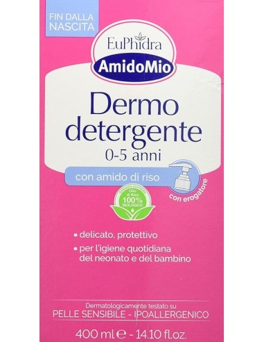 Amidomio Euphidra Dermo Detergente Bambini 0-5 Anni - 400 ml | Shopincasa.it