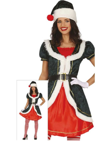 COSTUME 44249 HATER DEL NATALE ADULTO TAGLIA 52/54