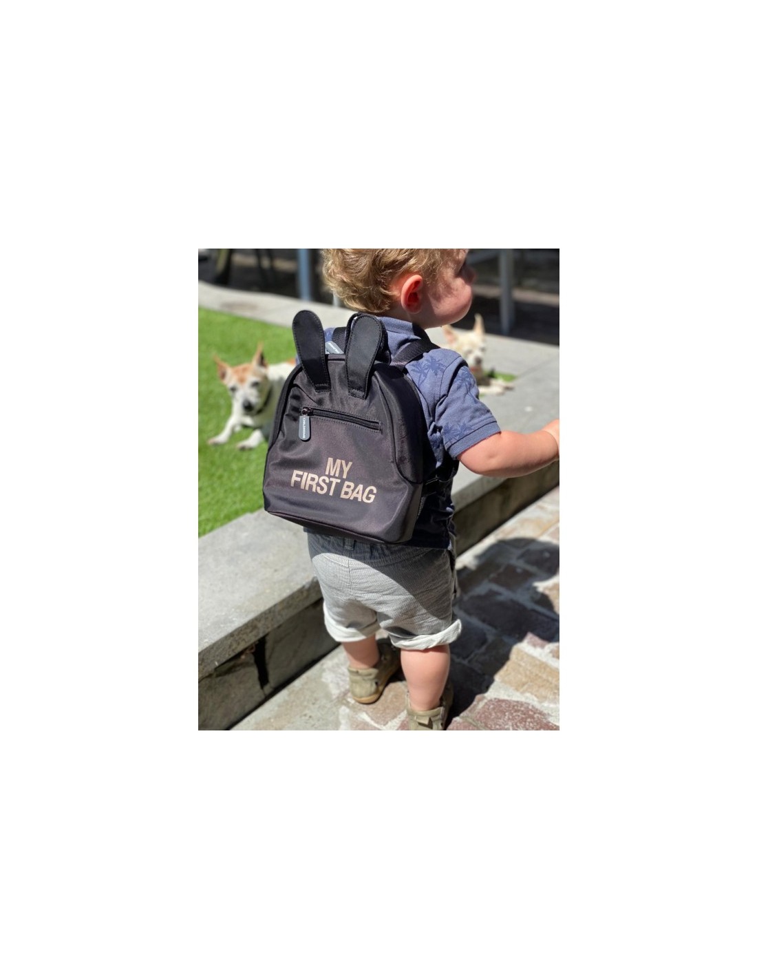 Zaino Childhome My First Bag Nero per Bambini - Shopincasa.it