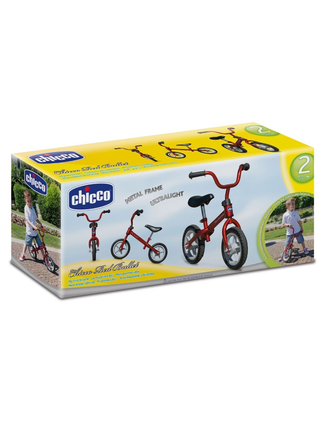 Balance Bike Chicco - Bicicletta Senza Pedali per Bambini 2-5 Anni - Shop in Casa