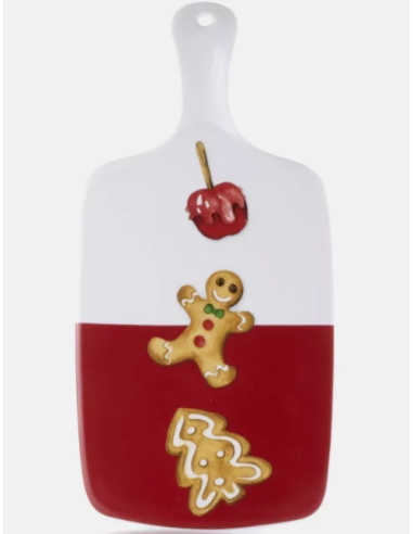 TAGLIERE 32X16CM SWEET NATALE