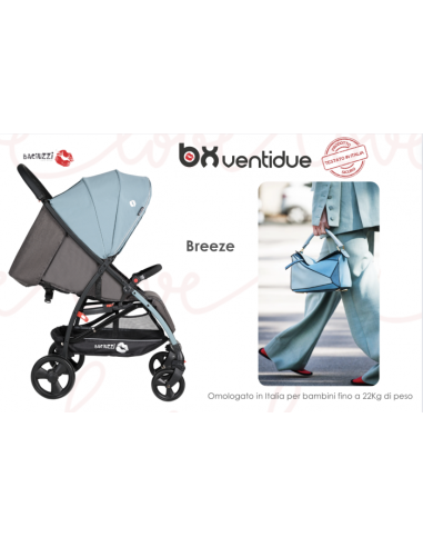 Passeggino Baciuzzi BX 22 – Super Leggero, Traspirante e Sicuro-shopincasa