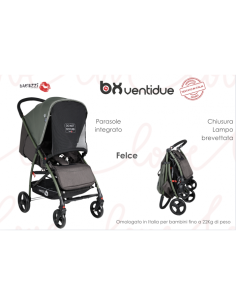 Baciuzzi BX 22: Passeggino Leggero, Sicuro e Full Optional-shopincasa