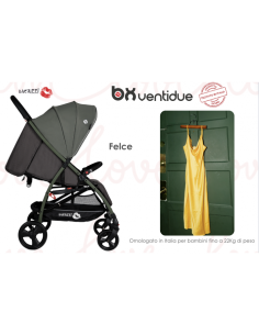 Baciuzzi BX 22: Passeggino Leggero, Sicuro e Full Optional-shopincasa