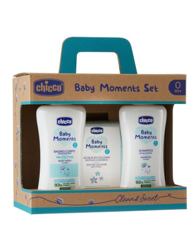 Baby Moments Set Clean & Sweet - Prodotti Naturali per Neonati