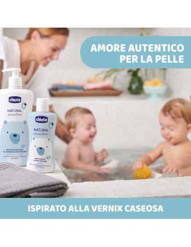 Baby Detergente Corpo Delicato Natural Sensation - Con Aloe e Camomilla